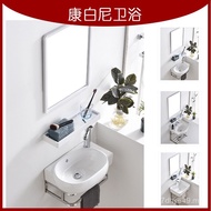 Wash Clothes Basin Balcony Hand Wash Basin Small Apartment Floor-to-ceiling 4I Bracket Bathroom Stai