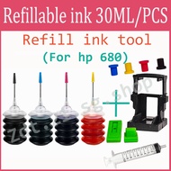 Compatible HP 680XL HP 680 Ink Cartridge HP XXL680 Black HP 680 Color refill HP 680 Ink  2135 / 2138 / 3635 / 3636 / 3638