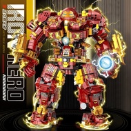 Iron Man Armor Intelligence Robot 14 Assembly Toys 6-10 Years Old Boy Gifts Iron Man Anti Hulk Mecha