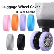 Luggage Wheel Cover Rubber Ring Flexible Ring Elastic Diameter 42 mm Thick Flat Wheel Hoops Luggage Wheel