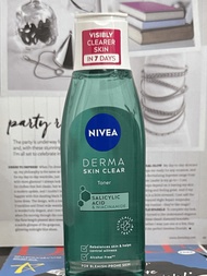 Spot British Version Nivea Salicylic Acid Toner Hookah Amide 200Ml Hydration Oil Control Anti-Acne