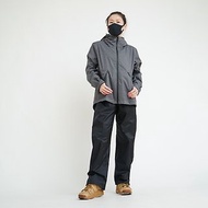 揹客 Packerism ULT 夾克式背包款兩件式衝鋒雨衣-深鐵灰