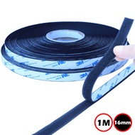 16mm in Width Strong Self Adhesive Velcro Tape DIY Home Living Hook and Loop Tape