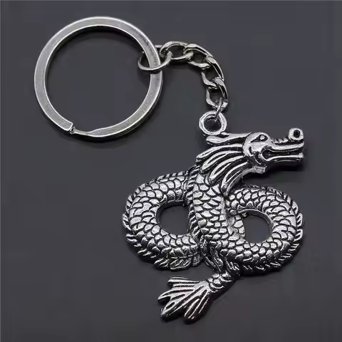 Clearance Sale Items Ladies' Jewelry Dragon Snake Keychains 28mm Ring