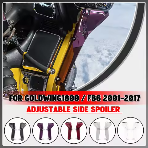 Goldwing 1800 Adjustable Side Spoilers Wing Air Guard 2001-2017 For Honda Gold Wing GL1800/F6B Motor