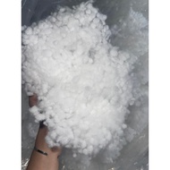 Bông Gòn Bi Nguyên Sinh Siêu Mềm 1Kg Nhồi Gối Nhồi Thú Bông Móc Khóa Len Túi