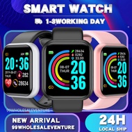Smart Watch Jam Tangan Wanita Lelaki Sport Watch Fitness Tracker Men Watch Women Watch