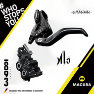 Magura เยอรมนี Mt5 สี่ลูกสูบจักรยานเสือภูเขาดาวน์ฮิลล์เบรค Caliper จักรยานปีนเขาเบรค Street Dirt Bik