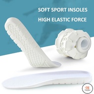 FS 1 Pair EVA Breathable Mesh Insoles / Ultra-lightweight Elastic Sports Shoes Insoles for Men Women