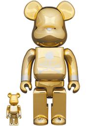 Image.台中逢甲店 BE@RBRICK BEARBRICK 400%100% 庫柏力克熊 MMJ GOLD