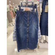 Rok jeans wanita TRISET