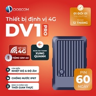Thiết Định Vị GPS 4G Không Dây DV1 Pro Doscom - Tích Hợp Nhiều Chế Độ Báo Động - Có Ghi Âm