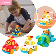 Baby Toy Car Pull Back Car Toys Press and Go Police Car/ambulance/airplane Car Educational Toys for 