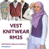 VEST KNITWEAR DIAMOND ARGYLE