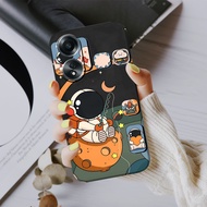 HP OPPO A58 4G CASE - OPPO A58 4G PRO CAMERA SOFTCASE - FULL MOTIF - ASTRONAUTS - Case OPPO A58 4Ghp