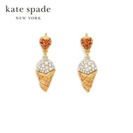 Kate Spade New York ต่างหูรุ่น What A Snack Drop Earrings KH538 960 สี Neutral Multi