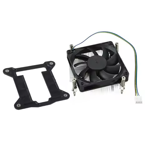 C1FB 27mm Height Mini-ITX Low Profile Cooler Slim Fan LGA1155 1156 1150 1151 Quiet cooling fan micro