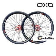 Wheelset rims 20 inch oxo rims 3 cm folding bmx bike double wall alloy