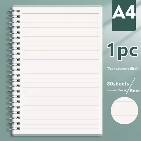 High Quality A4/A5/A6/B5 Coil Notebook Grids/Blank/Horizontal Line Flip Over Design Sketchbook Spira