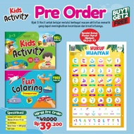 CHILDREN'S ACTIVITY BOOK | Kids Activity | 1 Set of 2 PQS Books