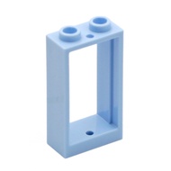 COOLPON|This Is LEGO Parts Bright Light Blue Window 1x2x3 Frame 60593 6468392