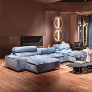 Large Apartment Sofa Sofa Furniture Technology Cloth Baxter Italian 2023 Combination Living Room Mod