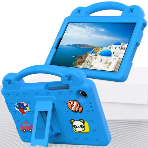 EVA Kids Cute Case For Lenovo Tab One (K9) 2025 8.7 inch TB305FU Built-in Kickstand DIY Funda Tablet