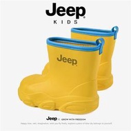 Metis jeep兒童雨鞋男童寶寶防滑上學雨靴中筒男孩小童幼兒防水膠鞋