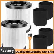 2 Pack DCV5801H HEPA Filter Compatible Foe  DCV580H, DCV581H 20V MAX Wet/Dry Vacuum