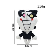 ZJT Deltarune Spamton Tenna Plush Dolls TVman Stuffed Toys Pillow Cushion For Kids Collection JTZ