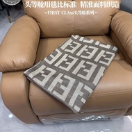 Blanket Aviation Aircraft First Class Aviation Blanket Anti-Wrinkle Fit Blanket Ultra Soft Cover Bla