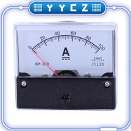 DC 100A Analog Panel Ampere Current Counter Ammeter Meter DH-670