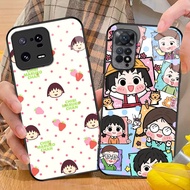 chibi maruko chan 02 Glass Phone Case For Xiaomi POCO X7 X3 X4 GT NFC X5 X6 PRO 5G F3 F4 F5 M3 M4 M5