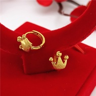 Subang Emas 916 / Anting-anting Emas 916 Crown style Earrings