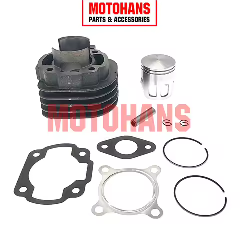 MOTORCYCLE JOG70 3KJ MBK OVETTO 47MM CYLINDER AND PISTON KIT WITH 10MM PIN 2T 70CC SCOOTER ENGINE PA