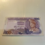 $100 ringgit malaysia bank note 5 series