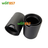 BMW Matte Carbon Fiber Exhaust Muffler Pipes Exhaust Tip for BMW M Performance Exhaust M2 F87 M3 F80