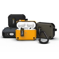 【現貨】National Geographic - Rugged Bumper Auto Lock - Airpods Pro 2 / 3 Case 國家地理 高度防撞耳機保護殼