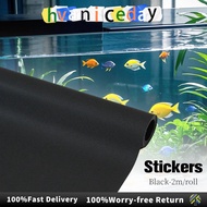 2m/roll Aquarium Background Sticker Fish Tank Self-adhesive Matte Background Stickers Pelekat Hiasan