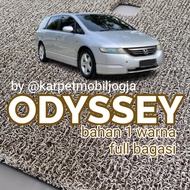 Honda Odyssey RB1 Car Noodle Carpet Full Luggage 1 Color