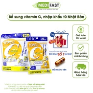 DHC vitamin C pills - Vitamin C supplement to help brighten skin, reduce acne scars, increase resist