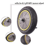 36V350W/48V500W10x2.50-6.5 motor wheel suitable for Ninebot MAX G30 foldable portable electric scoot