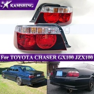Kamshing a pair Rear Taillight For TOYOTA CHASER GX100 JZX100 Taillamp Tail Light Rear Brake Light S