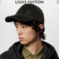 Topi LV Louis Vuitton LV Corduroy Cap Marron Fonce Original Product