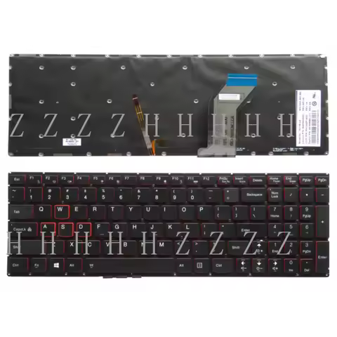 Z New for Lenovo Ideapad Y700-15ISK Y700-17ISK Y700-15ACZ Keyboard US Backlit