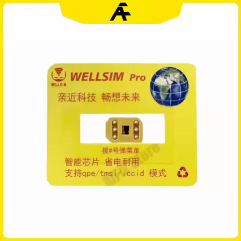 Newest V4.1 Wellsim Pro Glue Version with QPE Esim Intel MEP Mode for iPhone iOS 26 18 17