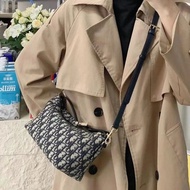 Fashionable Exquisite Style Dior Dior D Lunch Box Messenger Bag Unisex Lunch Box Bag Shoulder Bag Me