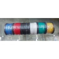 Flexible Wire 22AWG (Single Strap) ALPS Brand (100FT Or 30 Meters) 6 Colors: Red/Blue/Black/White/Gr