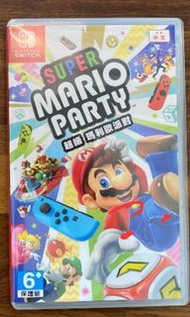 Switch game   MARIO PARTY (99%new) 行貨中文