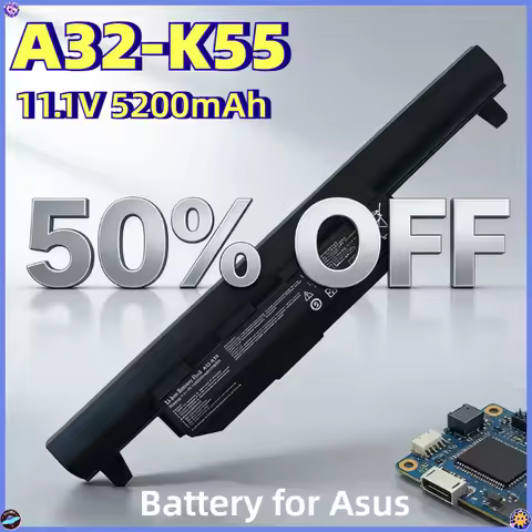 New Laptop Battery A32-K55 for Asus A45 A45D X45VD X55VD K55A P55V X85V A85V K45V K55D P45V A55VD K9